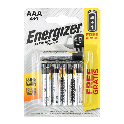 Energizer Alk Power AAA AAA 5 Pieces | North Coast Fixings